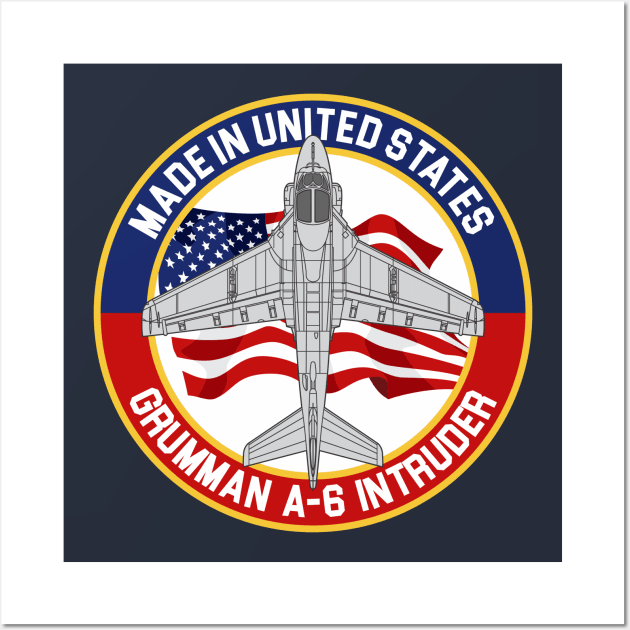 A-6 Intruder Patch Wall Art by MBK